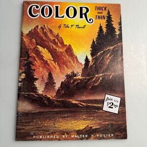 Walter Foster Using Color Art Instruction Book